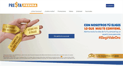 Desktop Screenshot of prestaprenda.com